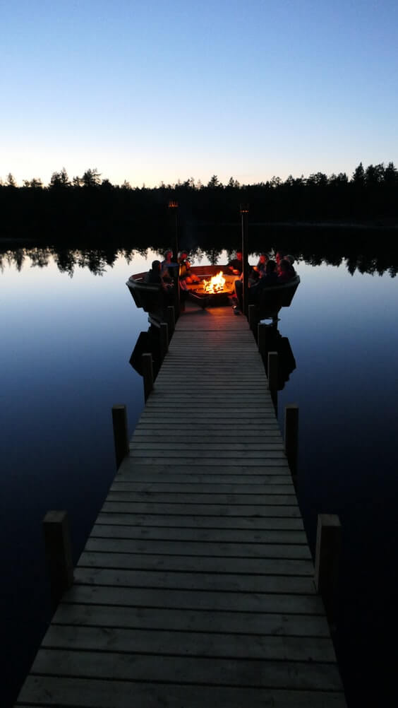 boat on a pier